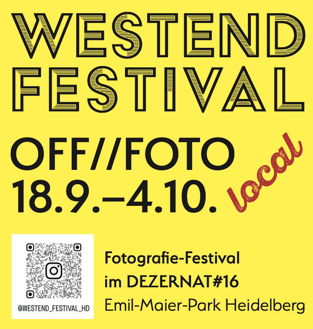 WESTEND Foto Festival Flyer WESTEND Foto Festival Flyer